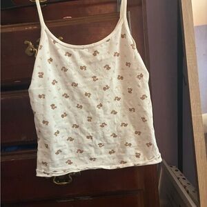 Brandy Melville teddy bear tank top!